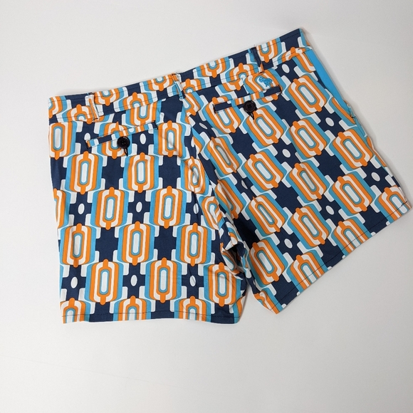 Tracy Negoshian Geo Print Shorts - Picture 6 of 9